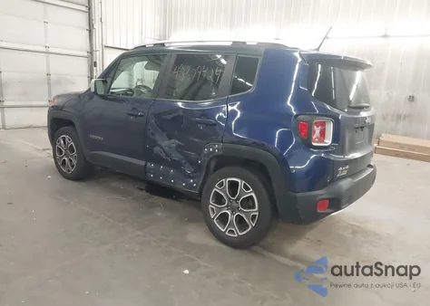 2016 Jeep Renegade Limited z USA, uszkodzony, nr VIN ZACCJBDT0GPD37573